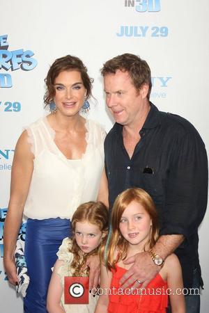 Brooke Shields and family 'The Smurfs' world premiere at the Ziegfeld Theater - Arrivals New York City, USA - 24.07.11