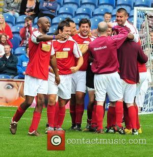 James Argent 'arg', Mark Wright The Celebrity Soccer Six tournament held at Turf Moor stadium Burnley, England - 05.06.11