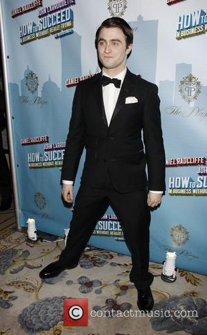 Daniel Radcliffe Opening Night after party for the Broadway musical production of 'How To Succeed In Business Without Really Trying'...