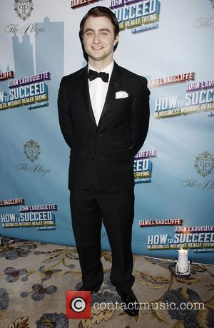 Daniel Radcliffe Opening Night after party for the Broadway musical production of 'How To Succeed In Business Without Really Trying'...