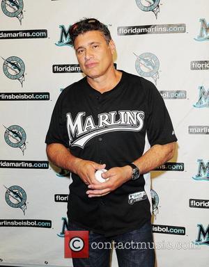 Steven Bauer attends the Florida Marlins Vs. The Washington National Baseball game Super Saturday Concert at Sun Life Stadium. Miami,...