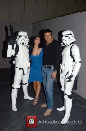 Tamer Hassan with Stormtroopers and guest London Movie Comic Media Expo 2011 at The Excel Centre London, England - 30.10.11