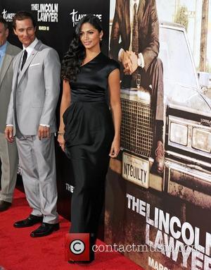 Camila Alves and Matthew McConaughey Screening Of Lionsgate & Lakeshore Entertainment's 'The Lincoln Lawyer' at ArcLight Cinemas Cinerama Dome Los...