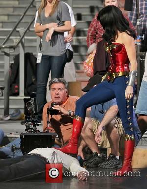 Adrianne Palicki and Wonder Woman