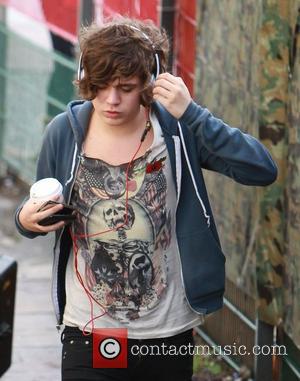 X Factor finalist Frankie Cocozza arriving at rehearsals London, England - 04.11.11