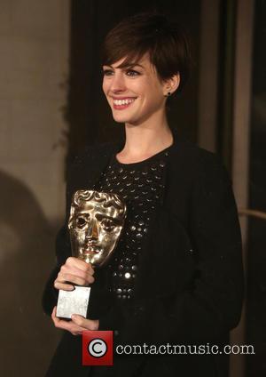 Anne Hathaway The 2013 EE British Academy Film Awards (BAFTA'S) after party held at the Grosvenor House Hotel - Arrivals
London,...