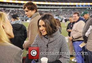 Ashton Kutcher and Mila Kunis Spend Christmas Day In Iowa