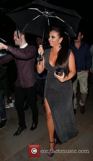 Jesy Nelson of Little Mix leaving Leigh-Anne Pinnock's 21st birthday party London, England - 04.10.12