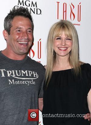 Johnny Messner and Kathryn Morris