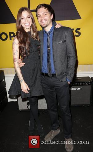 Christina Perri and band member 'Adopt The Arts' fundraiser for LAUSD elementary schools held at the Peninsula Hotel Los Angeles,...