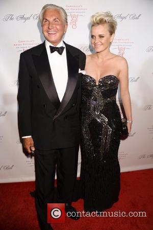 George Hamilton and Barbara Sturm The Angel Ball 2012 at CiprianiWall Street  New York City, USA - 22.10.12 Rob...