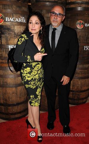 Gloria Estefan and Emilio Estefan Bacardi 150th Anniversary Celebration at the Barcadi Building Miami, Florida - 28.01.12
