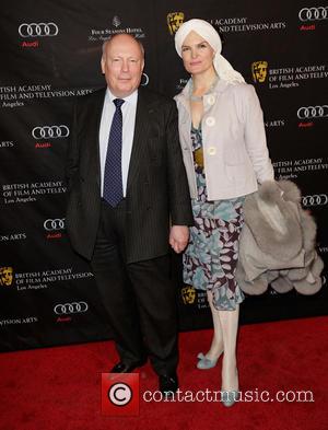 Julian Fellowes and Emma Fellowes BAFTA Los Angeles 2013 Awards Season Tea Party held at the Four Seasons Hotel Los...