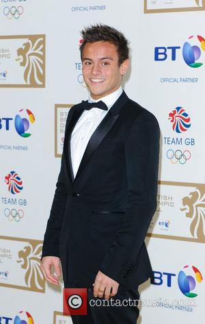 Tom Daley BT British Olympic Ball held at the Grosvenor House - Arrivals London, England - 30.11.12