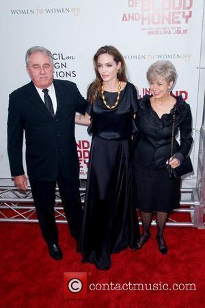 William Pitt, Angelina Jolie and Jane Pitt Premiere of 'In the Land of Blood and Honey' at the School of...