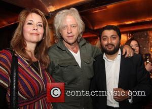 Sir Bob Geldof and former MTV presenter Kristiane Backer,  at the launch of Kristiane Backer's autobiography 'From MTV to...