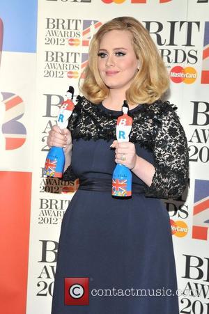 Adele  The BRIT Awards 2012 at the O2 Arena - Press Room  London, England - 21.02.12