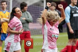 Sam Fox Celebrity Soccer Six match, held at West Ham Football Club grounds in Upton Park London, England - 20.05.12