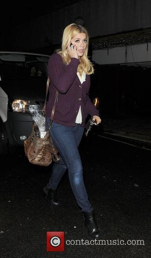 Holly Willoughby leaving the Riverside Studios. London, England - 17.10.12