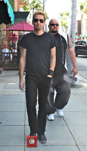Nickelback front man Chad Kroeger is spotted out and about in in Beverly Hills Los Angeles, California - 16.06.12,