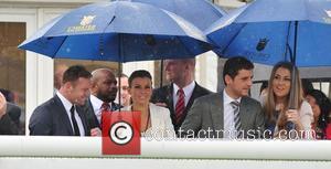 Wayne Rooney and Coleen Rooney May Cup Day held at Chester racecourse Cheshire, England - 09.05.12