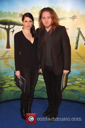 Tim Minchin with his wife Sarah 'Cirque du Soleil: TOTEM' premiere at the Royal Albert Hall - Arrivals London, England...