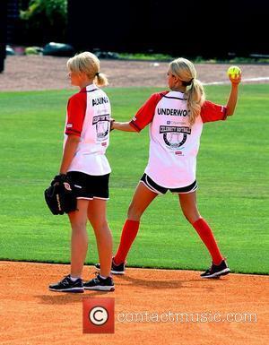 Lauren Alaina, Carrie Underwood The 22nd Annual City of Hope Celebrity Softball Challenge at Greer Stadium Nashville, Tennessee - 09.06.12