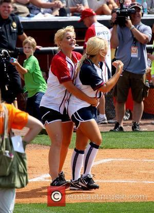 Lauren Alaina, Rachel Holder The 22nd Annual City of Hope Celebrity Softball Challenge at Greer Stadium Nashville, Tennessee - 09.06.12