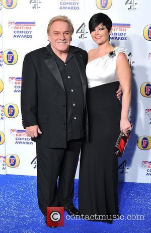 Freddie Starr and guest British Comedy Awards held at the Fountain Studios - Arrivals. London, England - 16.12.11