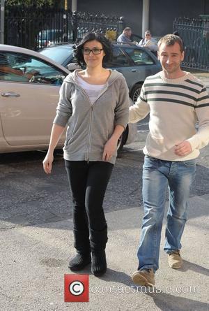 Kym Marsh and Charlie Condou 'Coronation Street' cast outside Granada Studios Manchester, England - 01.03.12