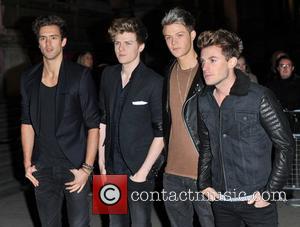 Andy Brown, Joel Peat, Ryan Fletcher and Adam Pitts of Lawson Cosmopolitan Ultimate Women Of The Year Awards held at...