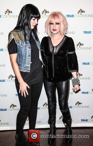 Cyndi Lauper and Friends: Home For The Holiday's Concert at The Beacon Theatre - Arrivals  Featuring: Alexis Krauss, Cindy...