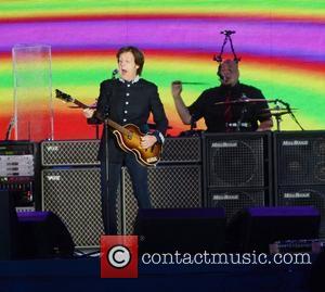 Paul McCartney performs at The Diamond Jubilee Concert at Buckingham Palace. London, England- 04.06.12