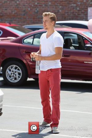 Derek Hough Celebrities seen outside the rehearsal space for 'Dancing With the Stars' Los Angeles, California - 12.09.12