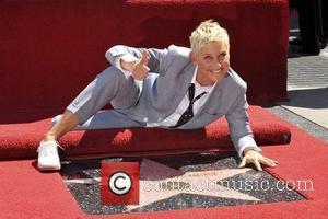 Ellen DeGeneres  Ellen DeGeneres is honored with a star on The Hollywood Walk Of Fame Los Angeles, California -...