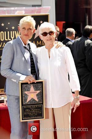 Ellen DeGeneres, mother Betty DeGeneres Ellen DeGeneres is honored with a star on The Hollywood Walk Of Fame Los Angeles,...