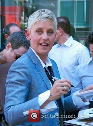 Ellen DeGeneres  is honored with a star on The Hollywood Walk Of Fame Los Angeles, California - 04.09.12