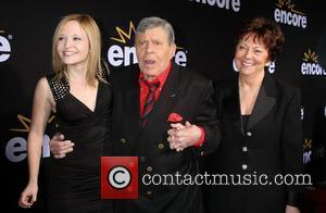 Daughter Danielle Sarah Lewis, Jerry Lewis, wife SanDee Pitnick  LA Premiere of Encore's Method To The Madness Of Jerry...