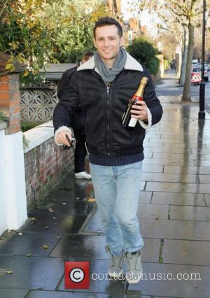 Harry Judd  leaving Fearne Cotton's house after her Christmas Party London, England - 22.12.11