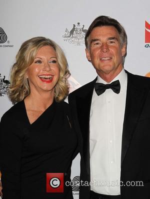 Olivia Newton-John; John Easterling G'Day USA Black Tie Gala at the JW Marriot at LA Live - Arrivals  Featuring:...