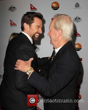 Paul Hogan; Hugh Jackman G'Day USA Black Tie Gala at the JW Marriot at LA Live - Arrivals  Featuring:...