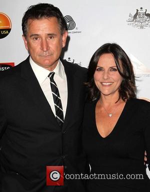 Anthony LaPaglia; Gia Carides G'Day USA Black Tie Gala at the JW Marriot at LA Live - Arrivals  Featuring:...