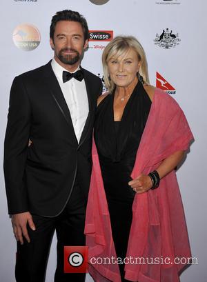 Hugh Jackman; Deborra-Lee Furness G'Day USA Black Tie Gala at the JW Marriot at LA Live - Arrivals  Featuring:...