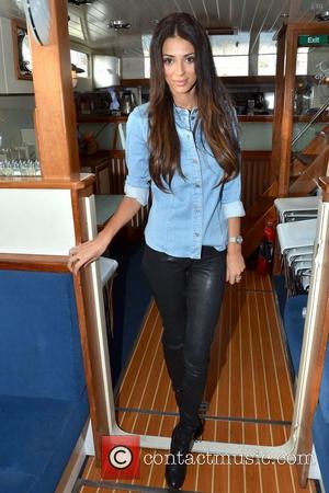 Georgia Salpa is interviewed on board a barge on the Grand Canal for TV3 Ireland AM's 'Breakfast with Anna' slot,...