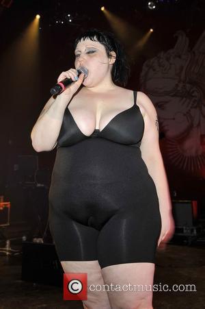 Beth Ditto of Gossip performing live at the Shepherds Bush Empire London, England - 05.07.12