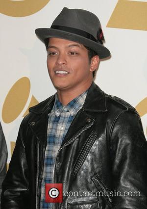 Bruno Mars The GRAMMY Nominations Concert Live held at the Nokia Theatre L.A. Live Los Angeles, California - 30.11.11