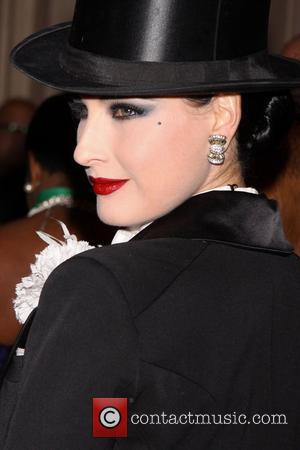 Dita Von Teese  attending the 17th Annual NYRP Halloween Benefit Gala, held at the Waldorf-Astoria Hotel.  New York...