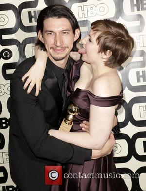 Adam Driver and Lena Dunham 2013 HBO's Golden Globes Party at the Beverly Hilton Hotel - Arrivals  Featuring: Adam...