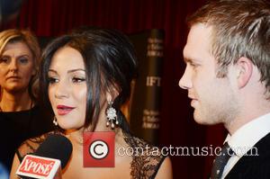 Michelle Keegan and Chris Fountain Irish Film and Television Awards 2013 at the Convention Centre Dublin - Arrivlas  Featuring:...