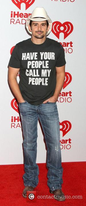 Brad Paisley,  at the iHeart Radio Music Festival 2012 - Day 2 - held at The Grand Garden Arena...